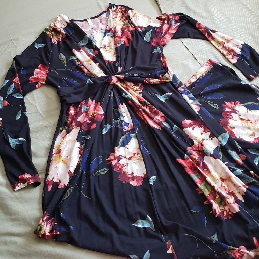 Maternity Long Cotton Dress